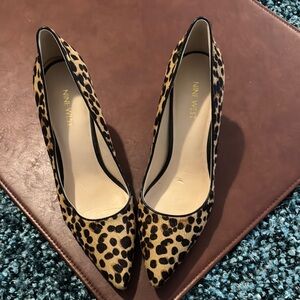 Nine West Brown and Black Heels Classic Elegance